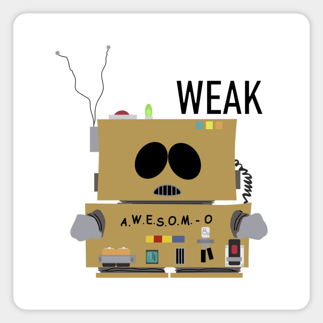 WEAK Magnet by ACGraphics